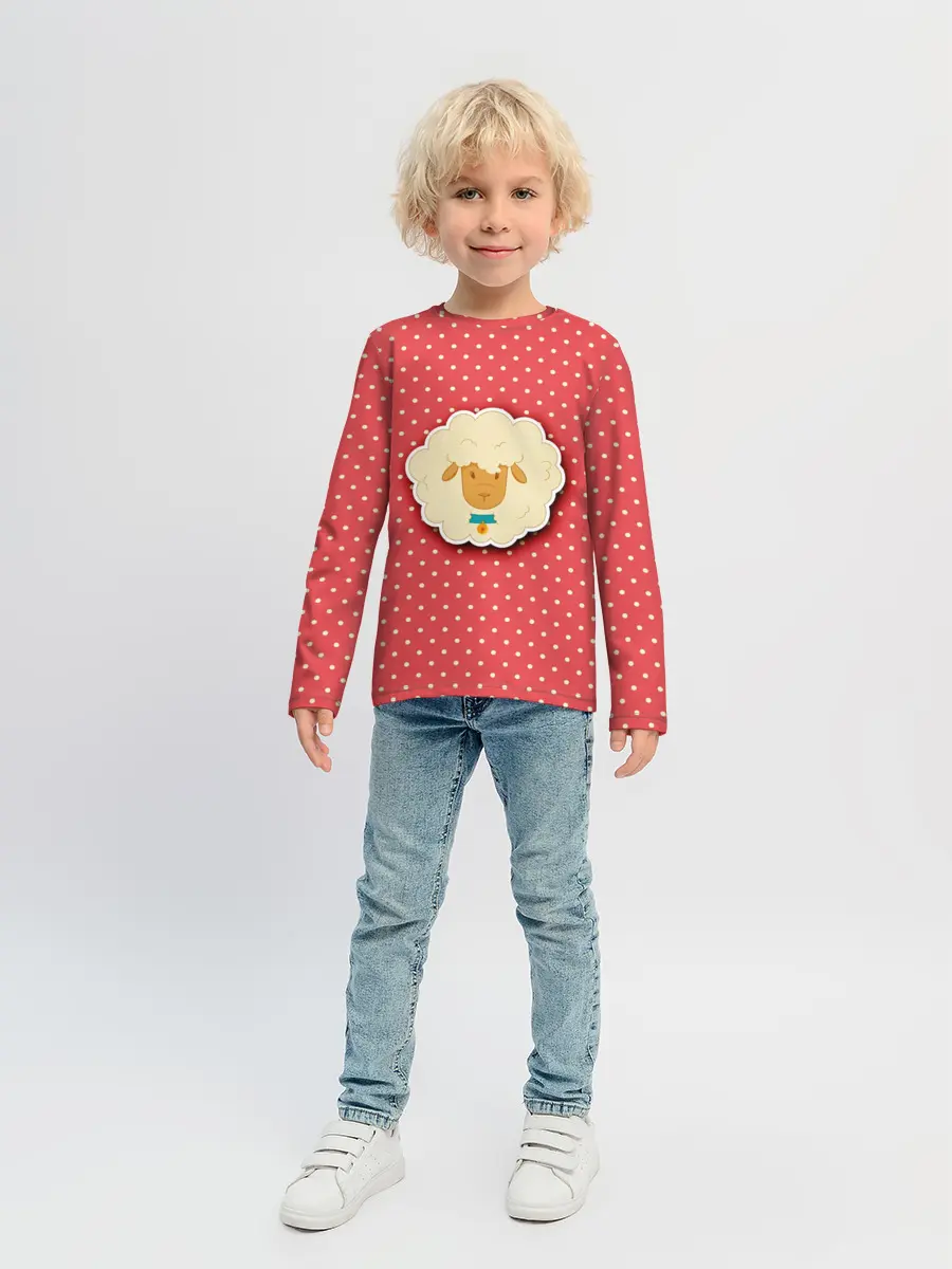 Детский лонгслив / Овечка