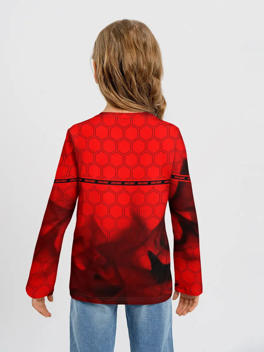 Детский лонгслив / Audi - Racing