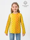 Детский лонгслив / Желтая чешуя