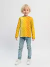 Детский лонгслив / Желтая чешуя