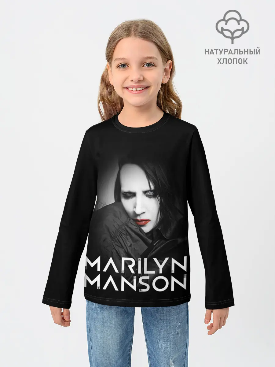 Детский лонгслив / MARILYN MANSON
