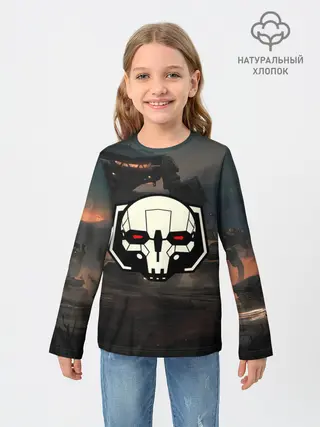 Детский лонгслив / Боевоймех