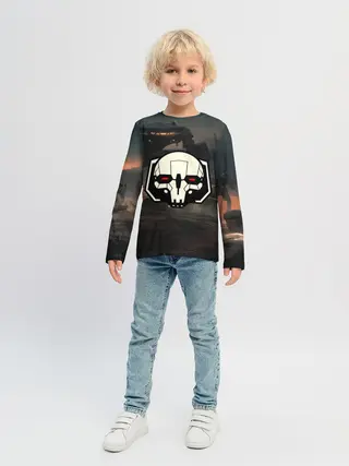 Детский лонгслив / Боевоймех