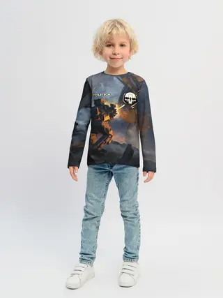 Детский лонгслив / Battletech warrior
