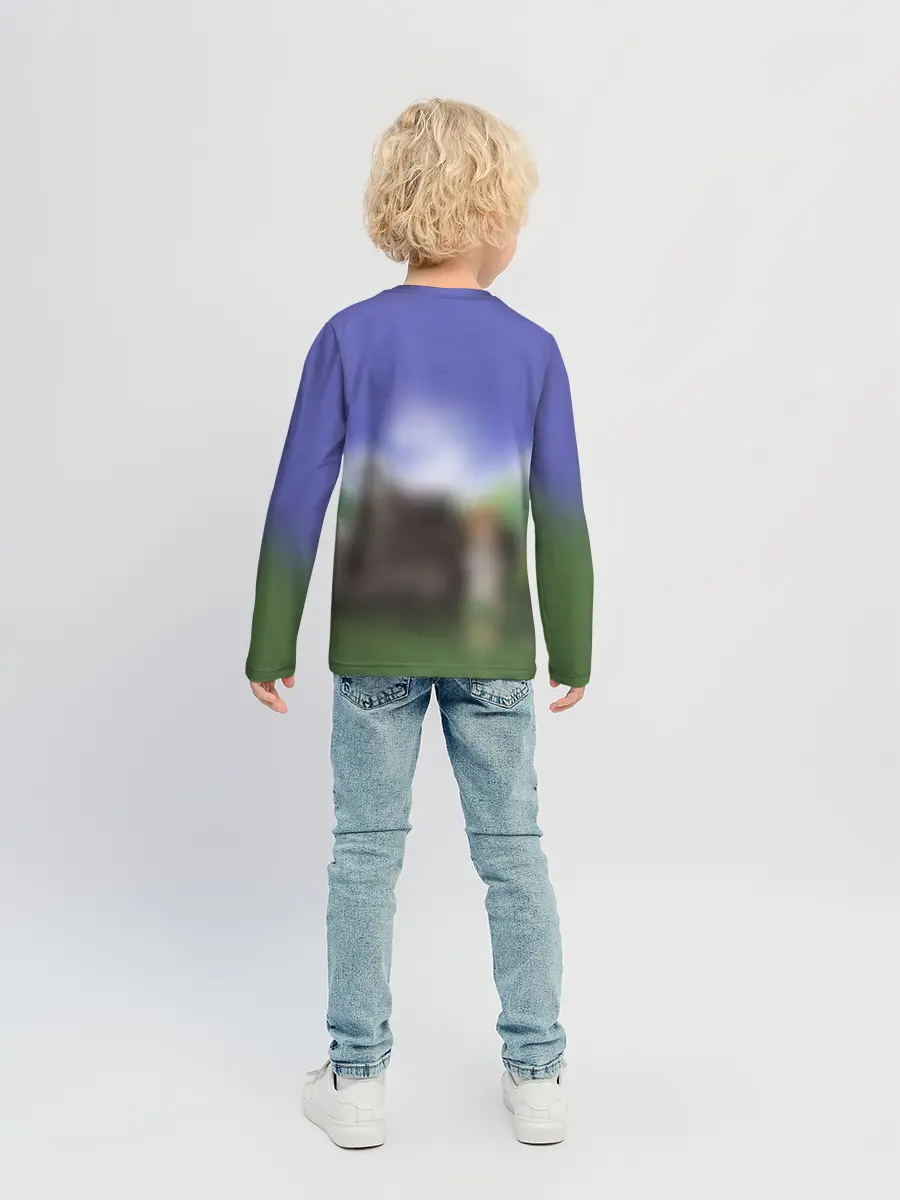 Детский лонгслив / Девушки и танки | Girls und Panzer