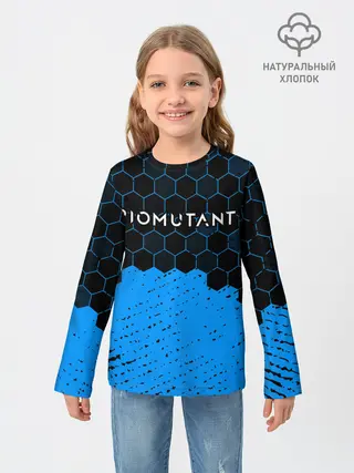 Детский лонгслив / Biomutant - Hexagon