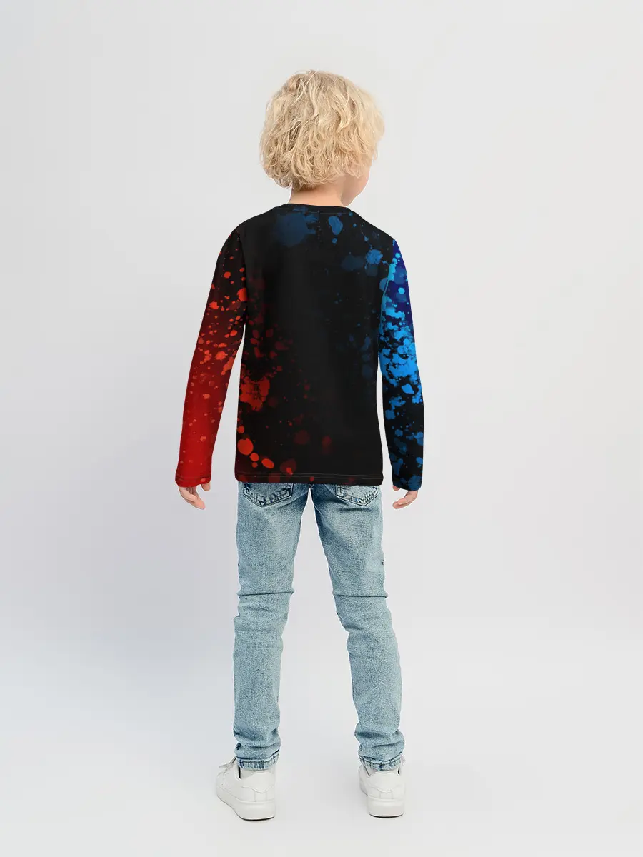 Детский лонгслив / БМВ - Racing