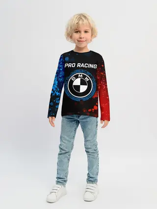 Детский лонгслив / БМВ - Racing