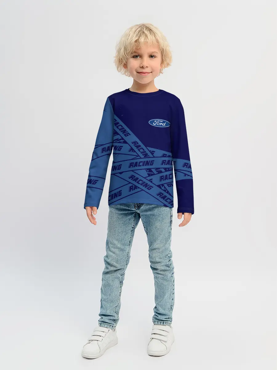 Детский лонгслив / Форд - Racing