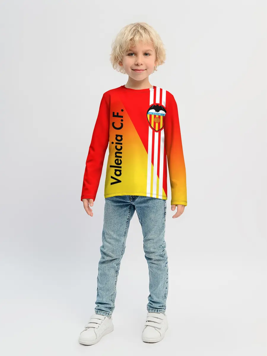 Детский лонгслив / FC VALENCIA / ФК ВАЛЕНСИЯ
