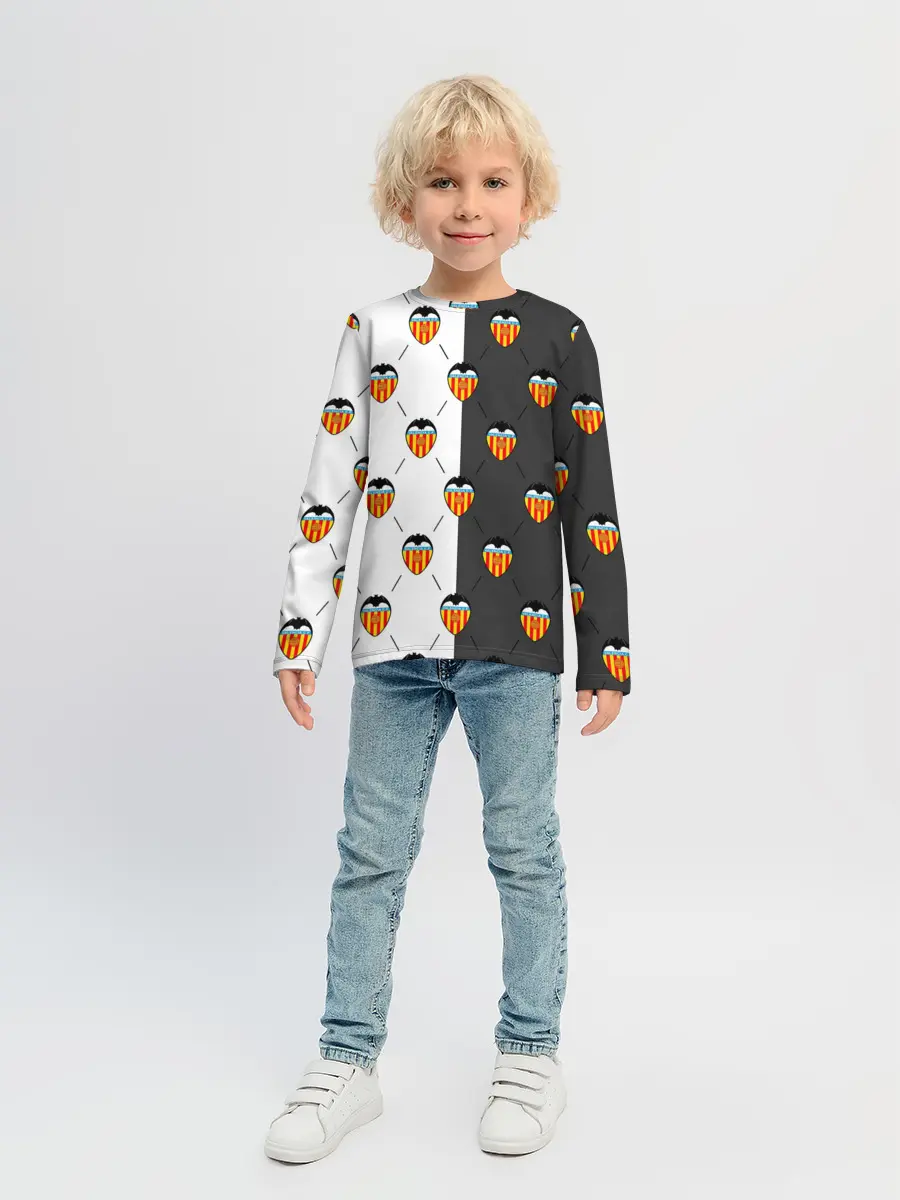 Детский лонгслив / FC VALENCIA / ФК ВАЛЕНСИЯ