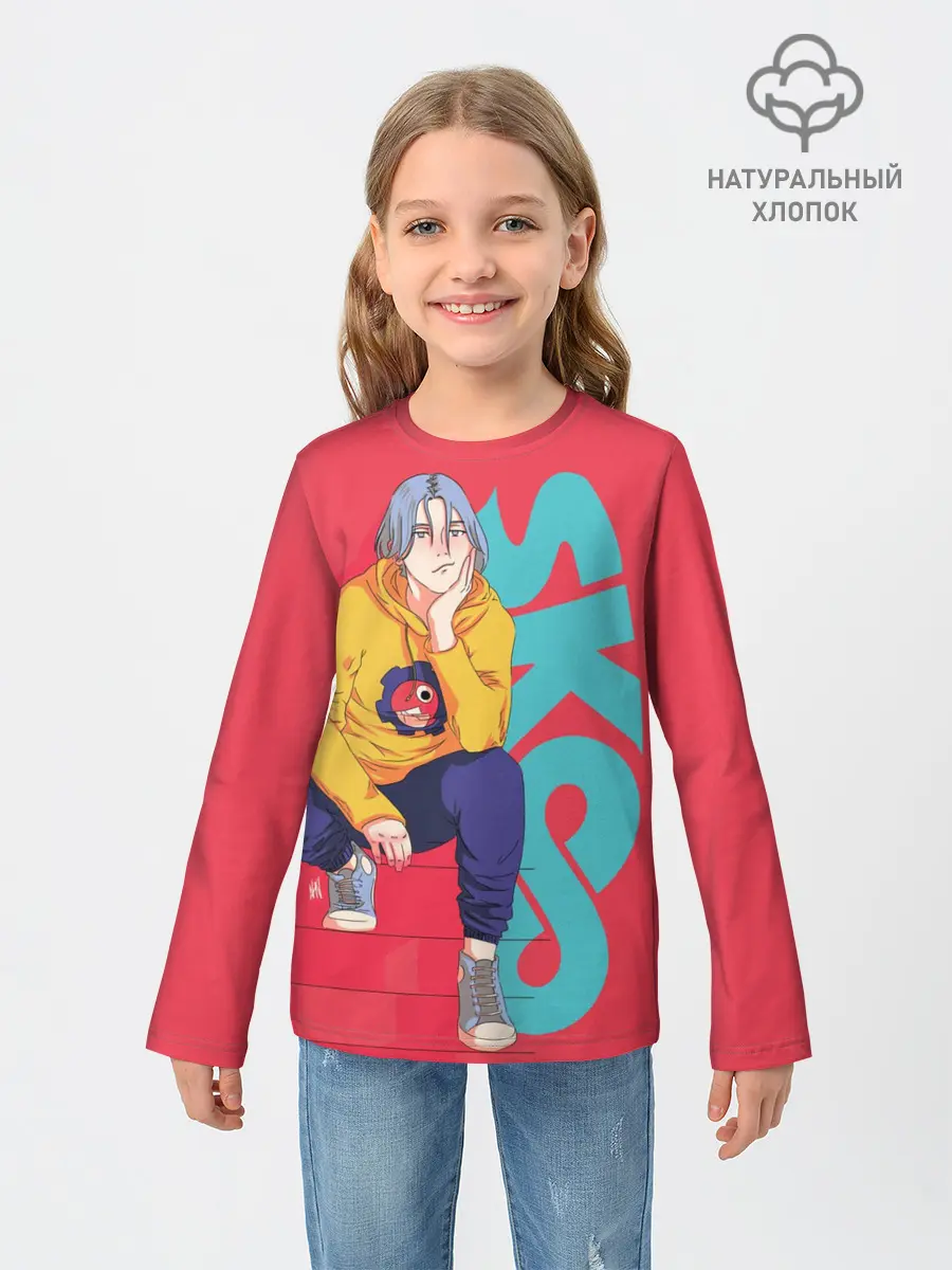 Детский лонгслив / SK8 the Infinity Langa