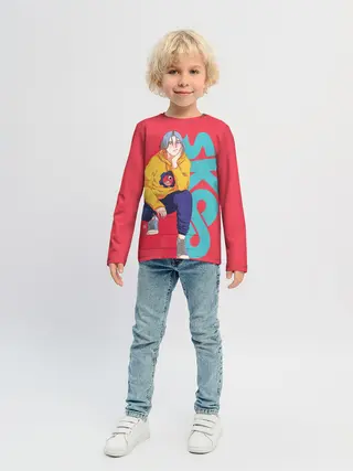 Детский лонгслив / SK8 the Infinity Langa