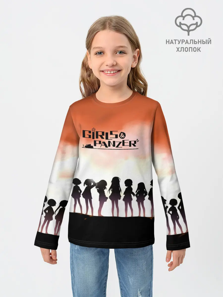 Детский лонгслив / Girls und Panzer | Poster