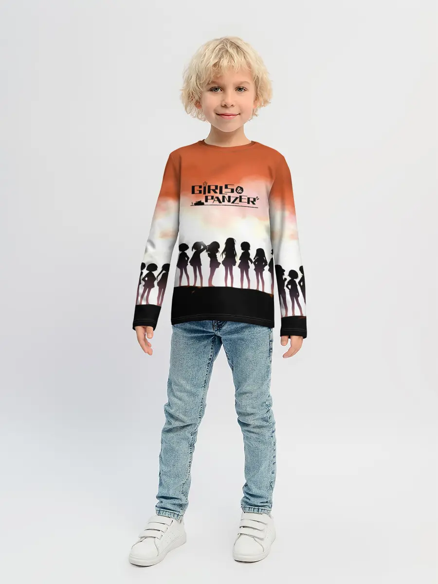 Детский лонгслив / Girls und Panzer | Poster