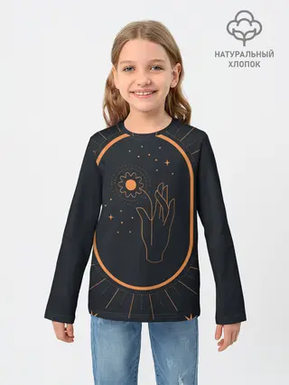 Детский лонгслив / MOONLIGHT. СВЕТИ КАК ЛУНА