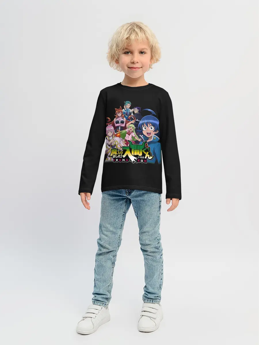 Детский лонгслив / Welcome to demon school! Iruma