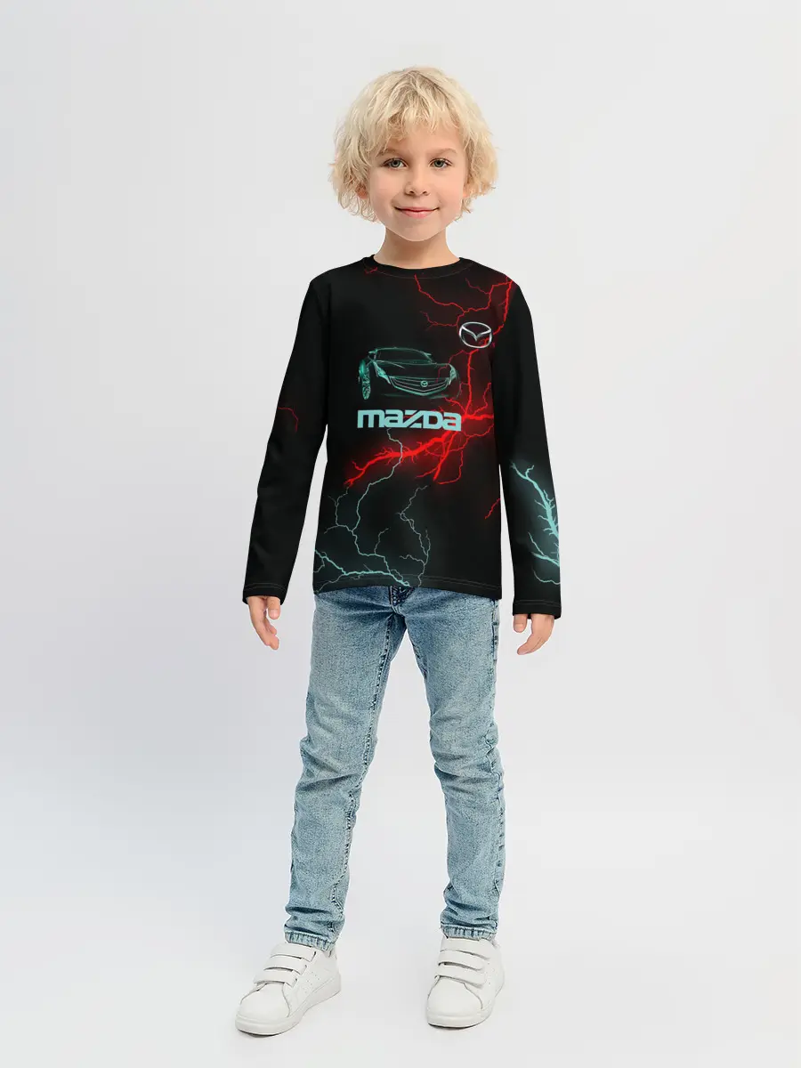 Детский лонгслив / Mazda