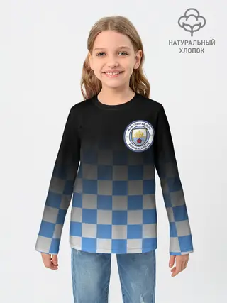 Детский лонгслив / МАНЧЕСТЕР СИТИ / МАНЧЕСТЕР