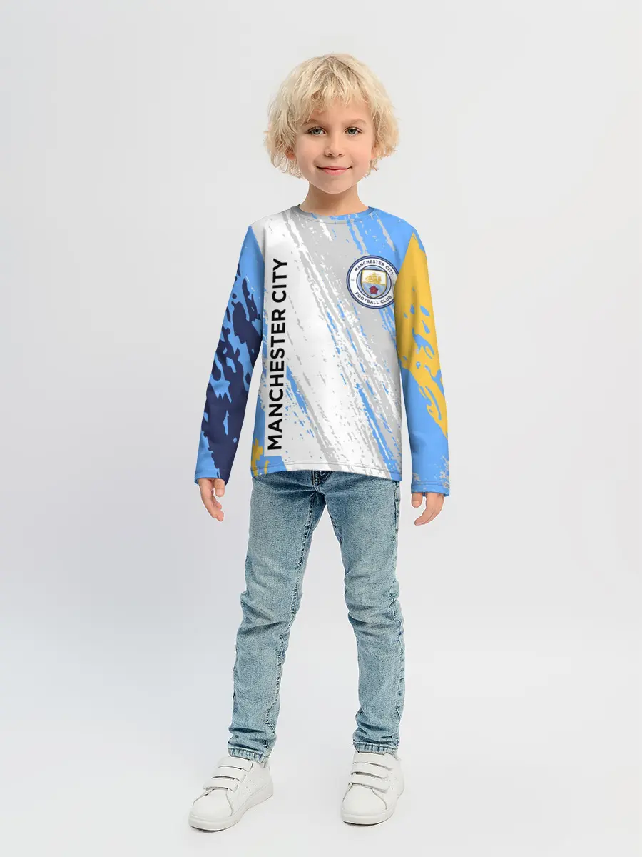 Детский лонгслив / МАНЧЕСТЕР СИТИ / МАНЧЕСТЕР