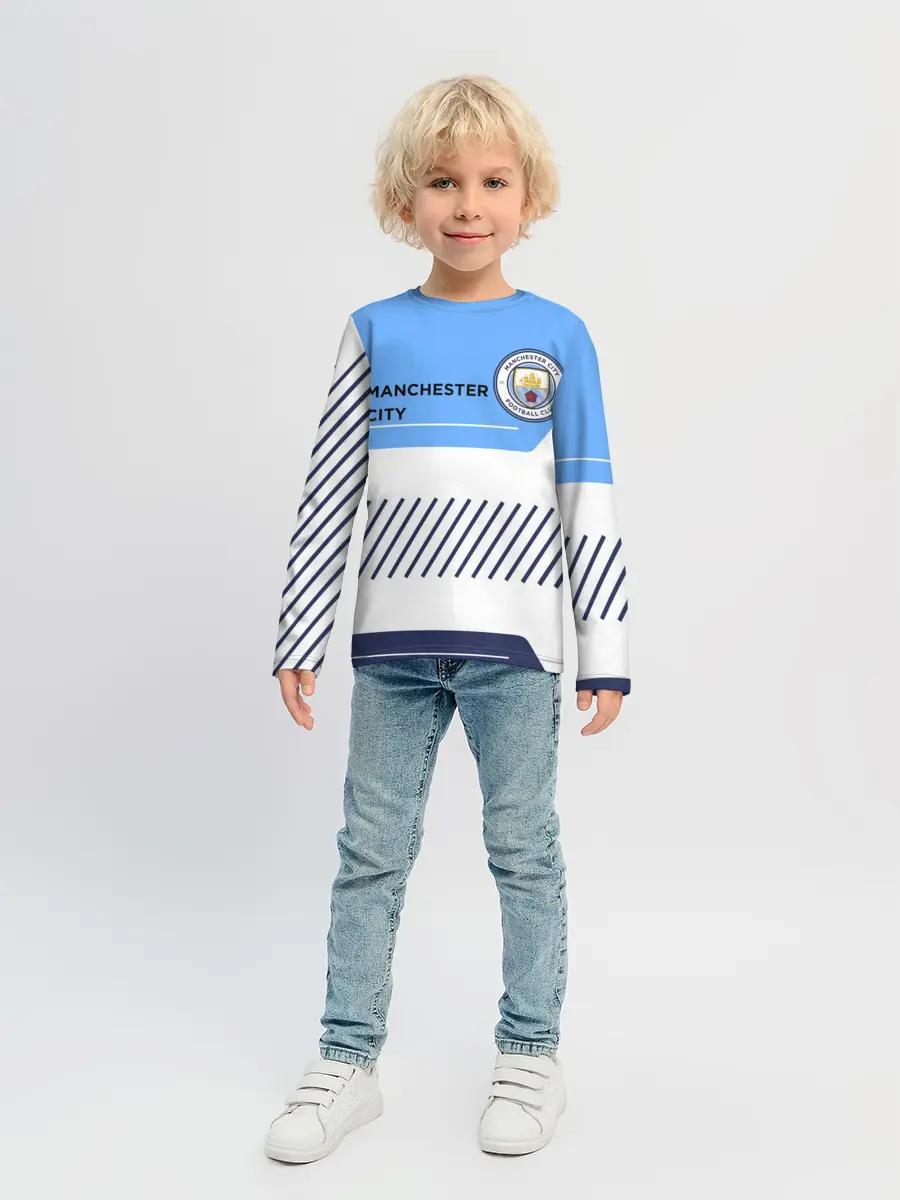 Детский лонгслив / МАНЧЕСТЕР СИТИ / МАНЧЕСТЕР