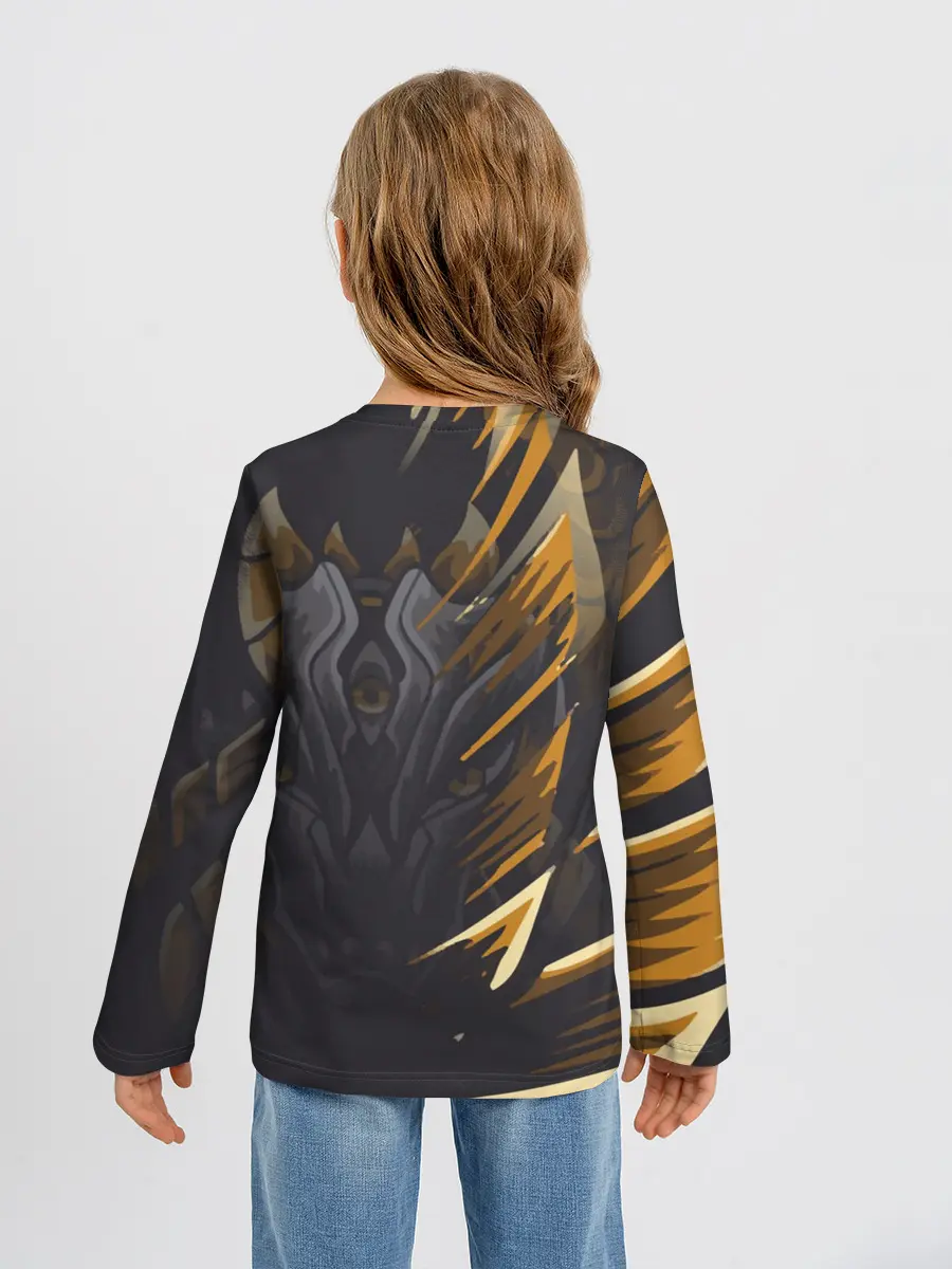 Детский лонгслив / Монстр