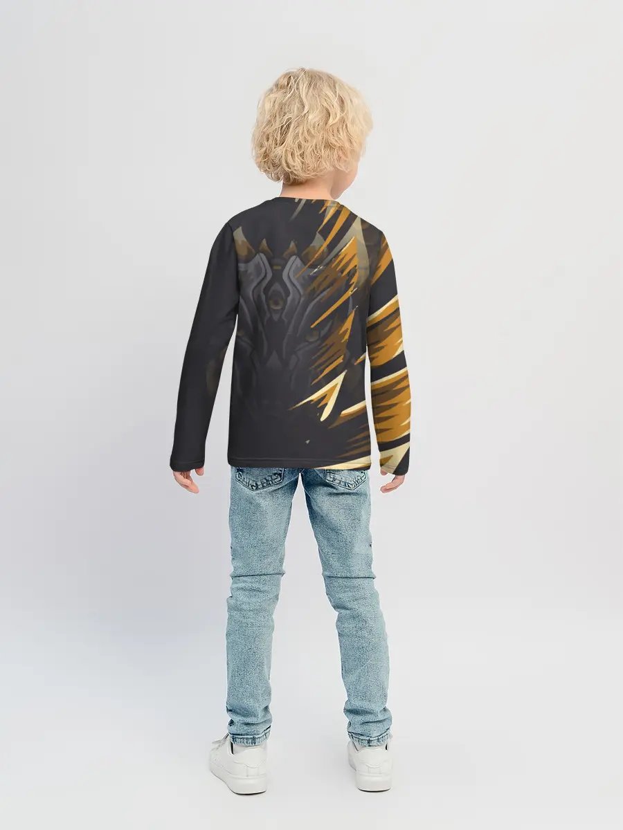 Детский лонгслив / Монстр