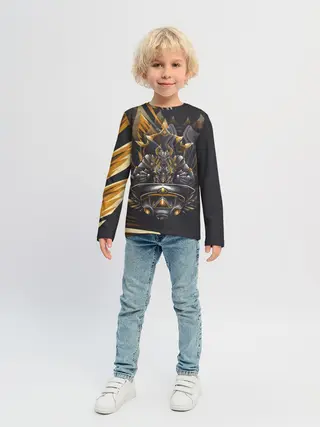 Детский лонгслив / Монстр