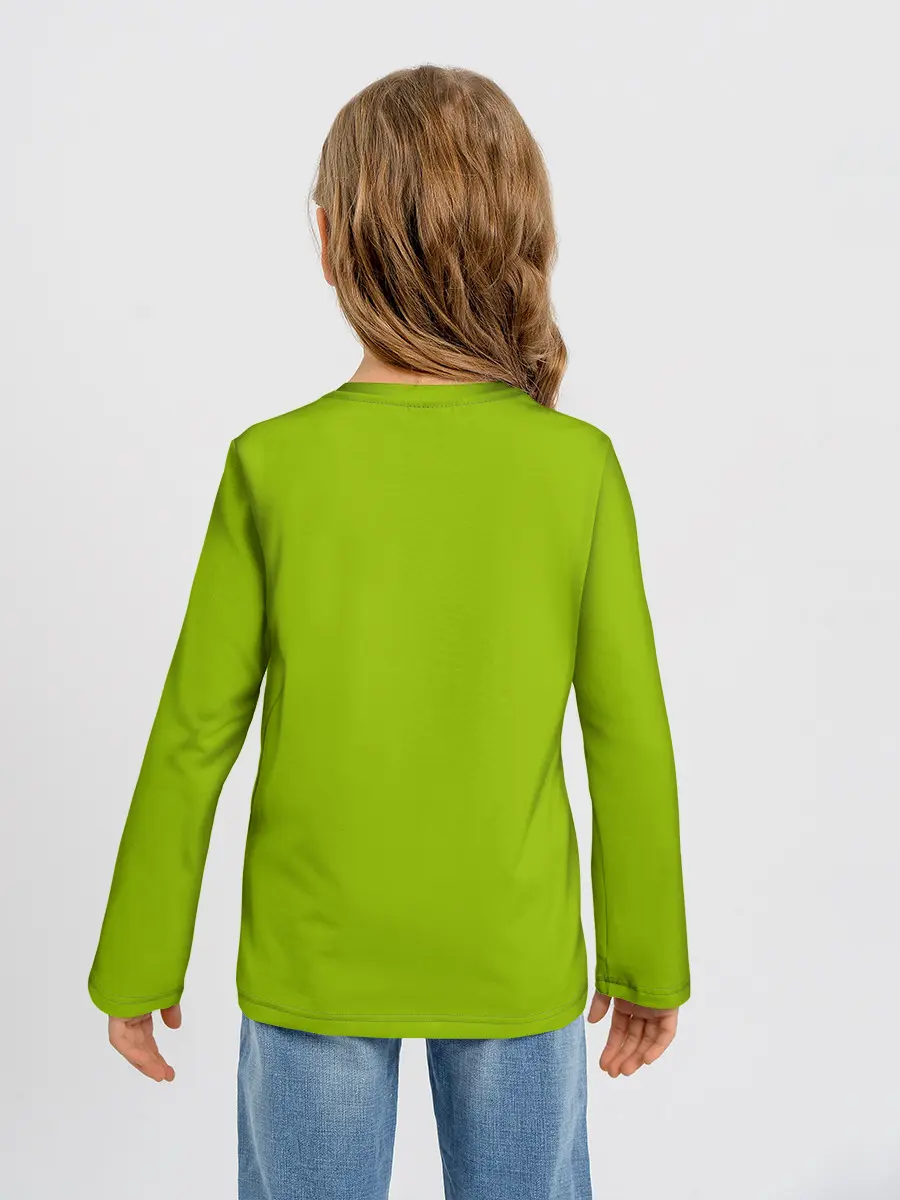 Детский лонгслив / ПАУК МАКРО