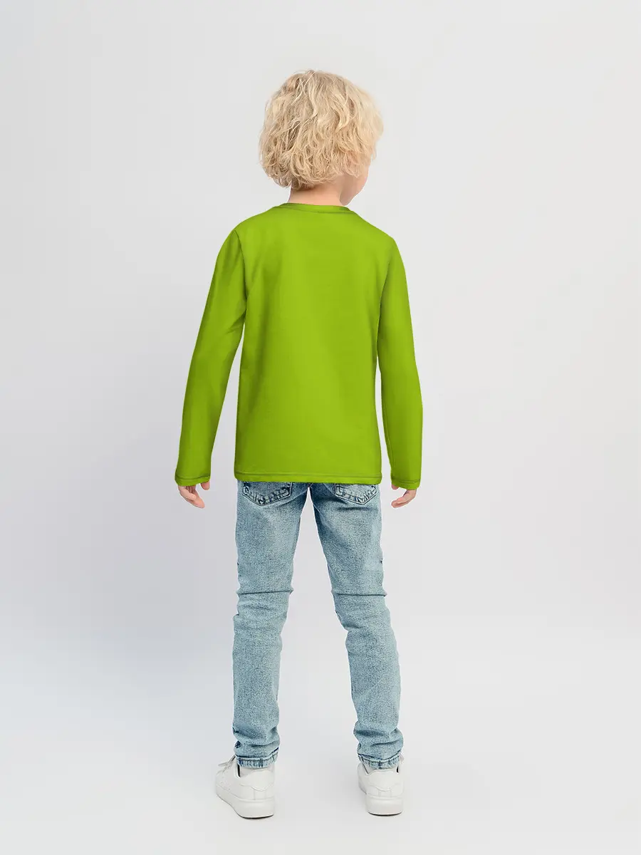 Детский лонгслив / ПАУК МАКРО