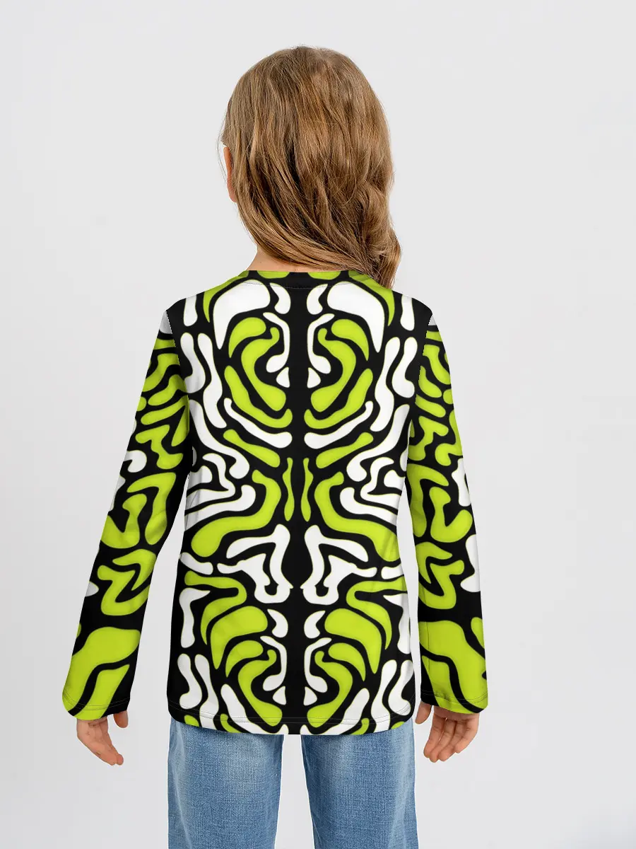 Детский лонгслив / УФО УЗОР