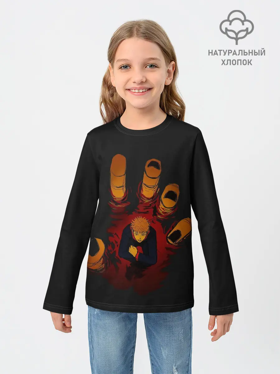 Детский лонгслив / Итадори Юдзи