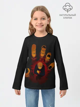 Детский лонгслив / Итадори Юдзи