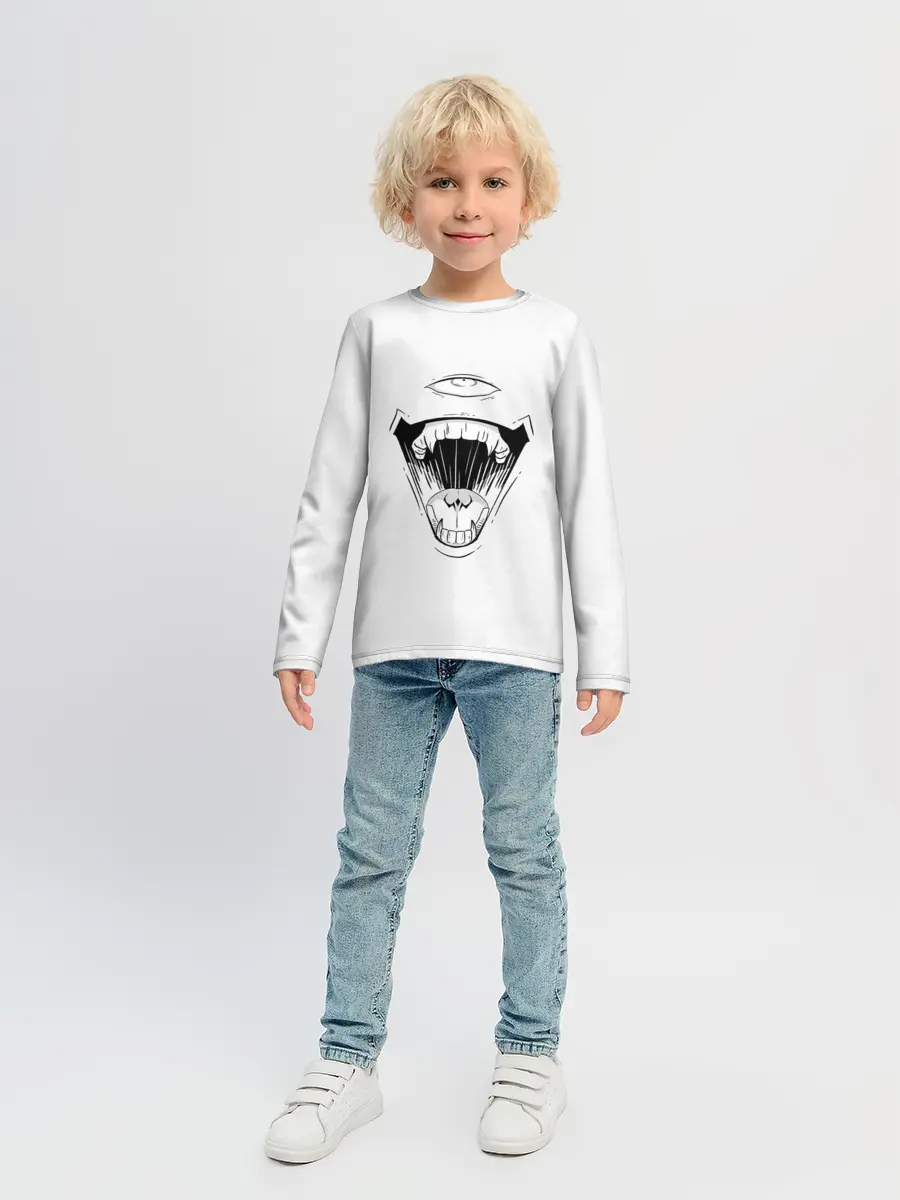 Детский лонгслив / Sukunas Laugh