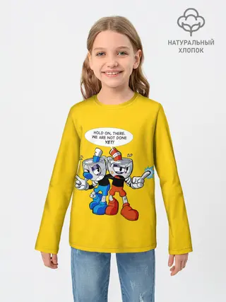 Детский лонгслив / Побитые кружки