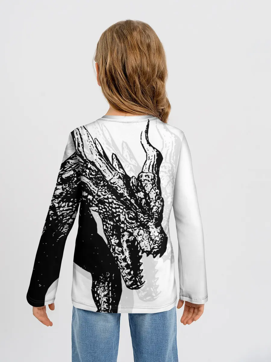 Детский лонгслив / Dragon