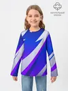 Детский лонгслив / SPORT STYLE BLUE