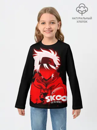 Детский лонгслив / SK8 the Infinity. Reki
