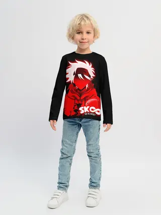 Детский лонгслив / SK8 the Infinity. Reki