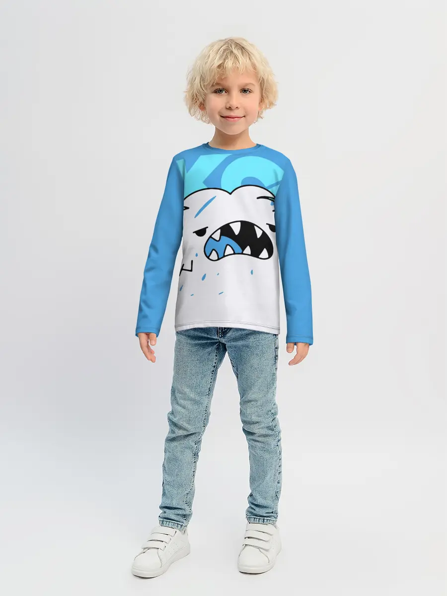 Детский лонгслив / SK8 the Infinity. Скейт Ланги