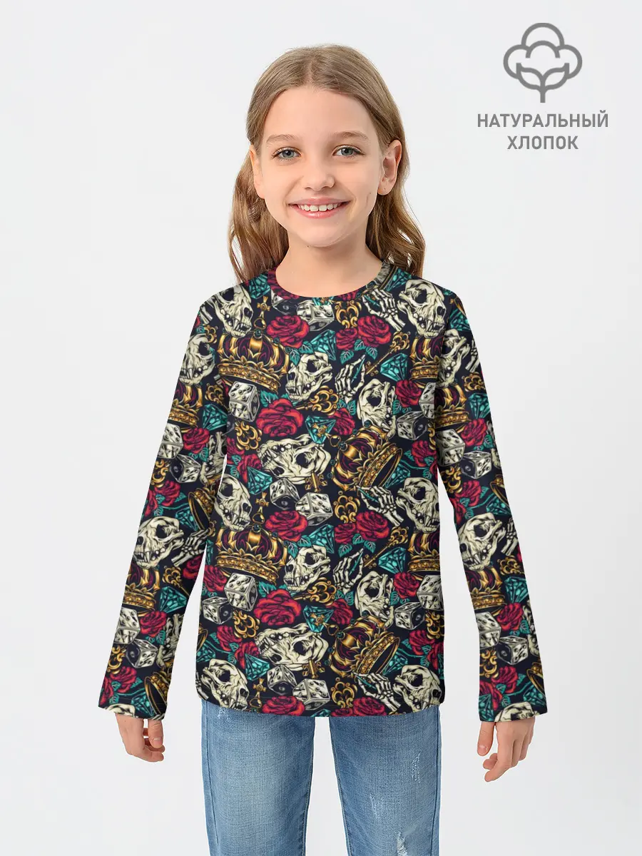 Детский лонгслив / Царские мотивы
