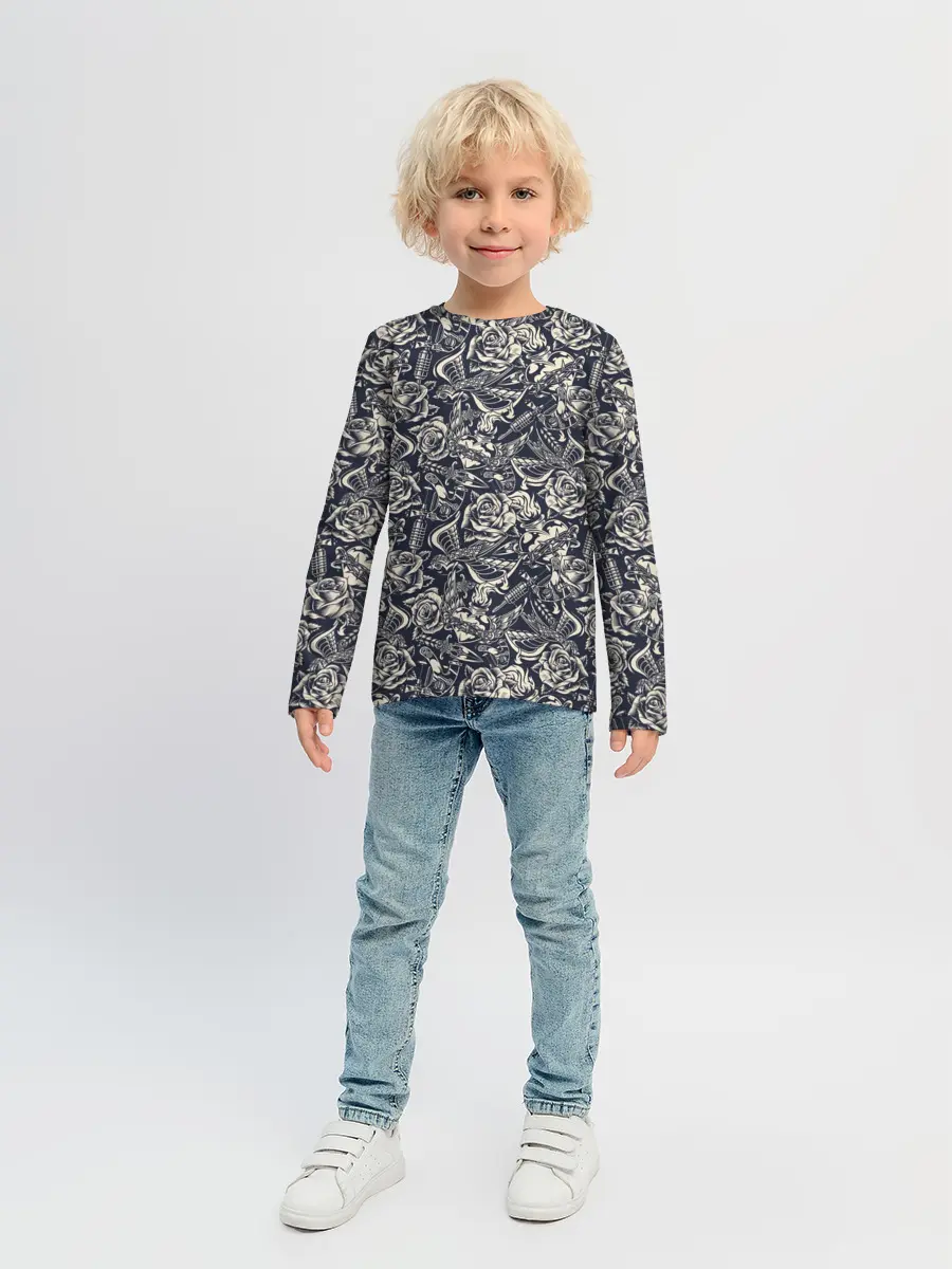 Детский лонгслив / Тату мастер