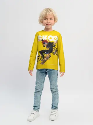 Детский лонгслив / SK8 the Infinity, Реки Кян