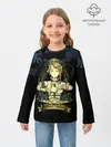Детский лонгслив / Шарлотта Роузрей Чёрный клевер