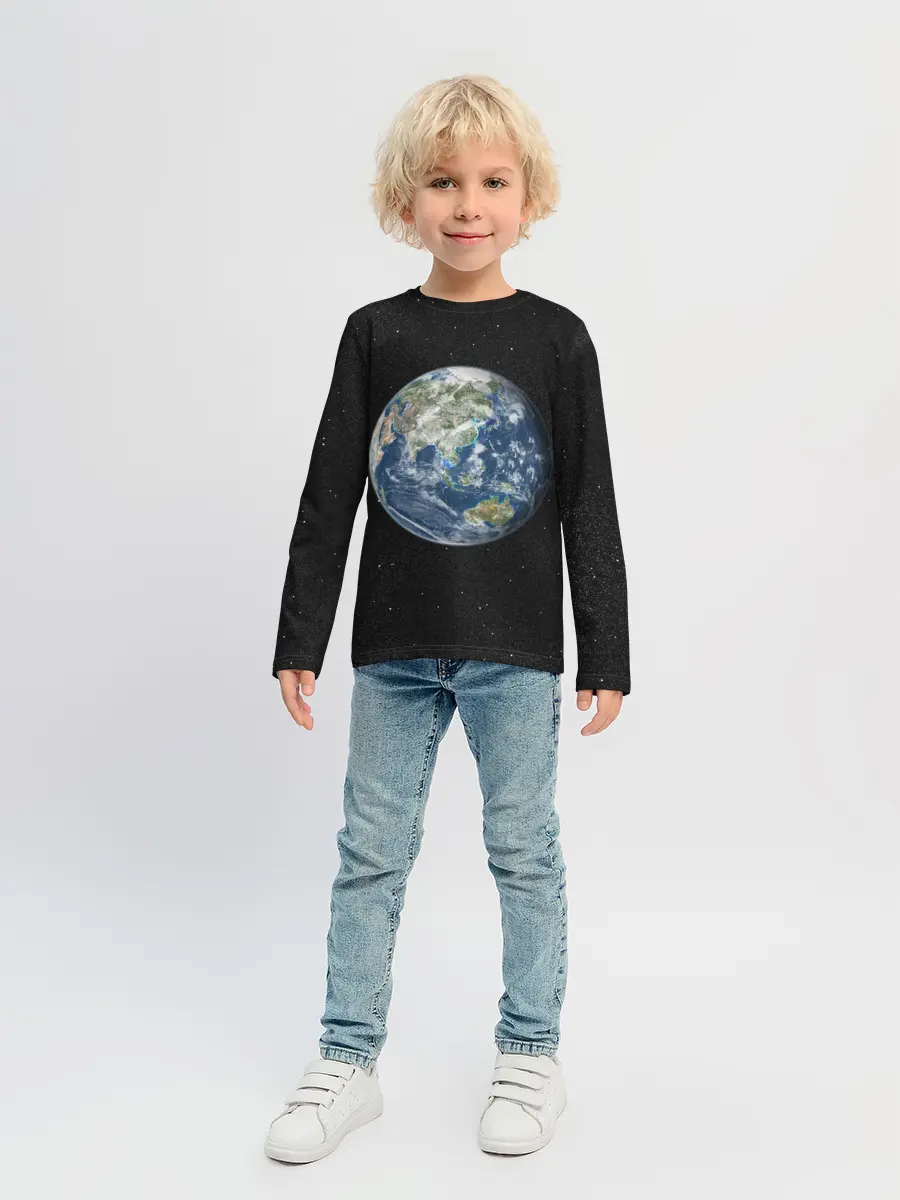 Детский лонгслив / ПланеТа ЗемЛя