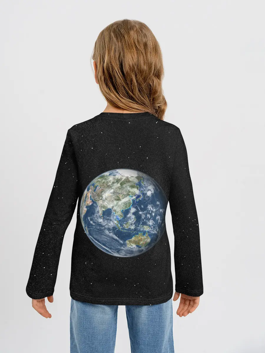 Детский лонгслив / ПланеТа ЗемЛя