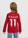 Детский лонгслив / Салах Ливерпуль форма 2021/22