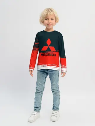 Детский лонгслив / MITSUBISHI | МИТСУБИШИ