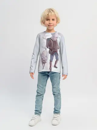 Детский лонгслив / Для тебя бессмертный аниме