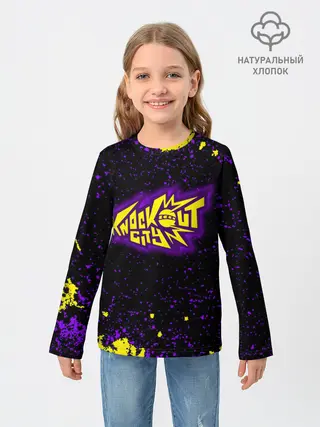 Детский лонгслив / Knockout City, logo